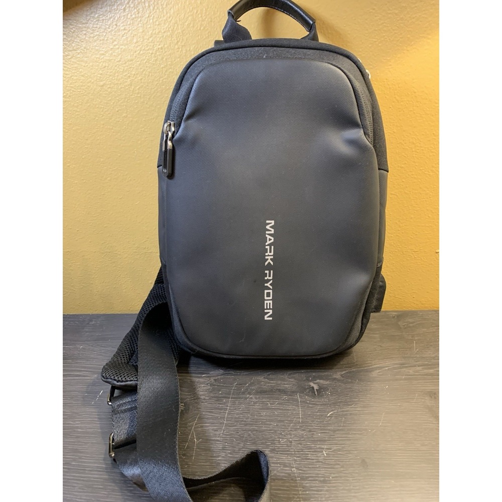 Mark Ryden Mini Black Julius Crossbody‎ Bag Travel Secure USB Port